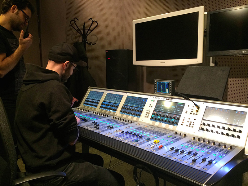 Harman’s Soundcraft Vi3000 console in the Berlin Philharmonic's Chamber Music Hall