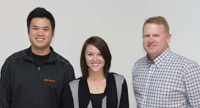 L-R: Daniel Lee, Ruby BC and Steve Spak.