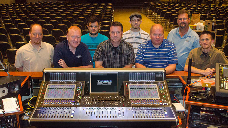 Second Baptist Church upgrades with DiGiCo consoles