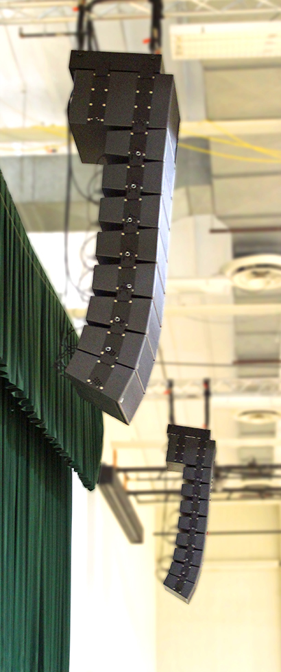 Excellent speech intelligibility and uniform coverage enhance wide range of events