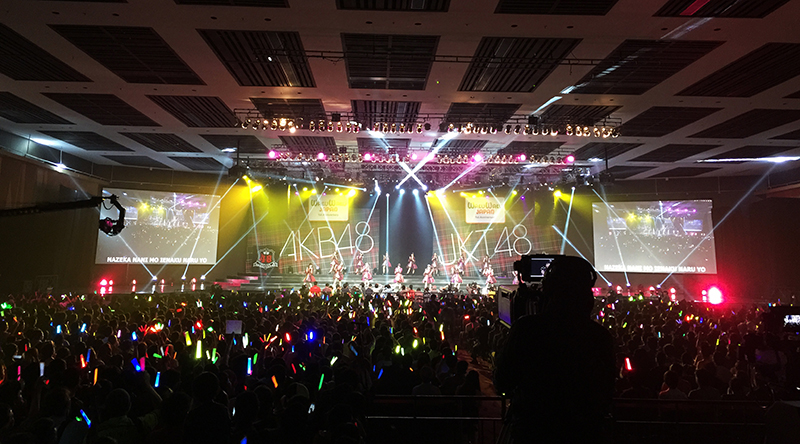 Soundworks new E-Series rig during the recent JKT48 and AKG48 concert in Jakarta.