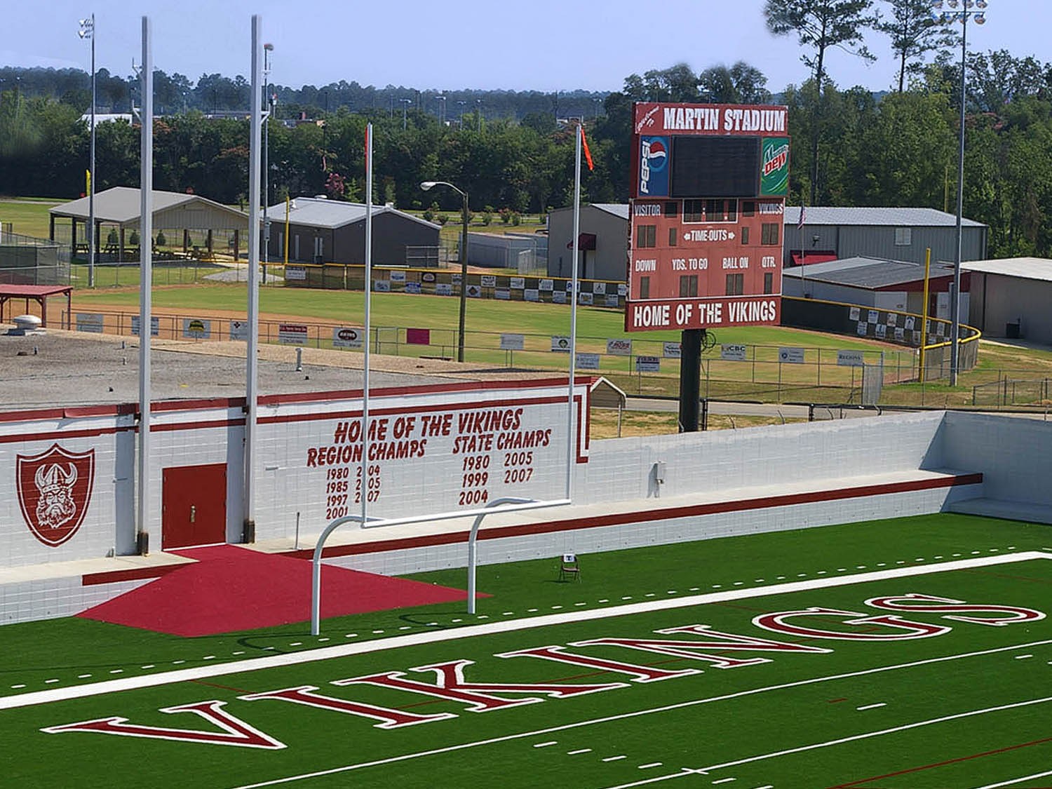 For 12,000+ seat Martin Stadium, home of the Lowndes High School Vikings in Valdosta, GA, Riley Rutland, owner of Rutland Low Voltage, designed and installed an audio system that makes use of Ashly Audio NE Series signal processing and KLR-Series amplifiers.