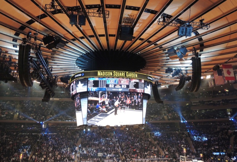 Harman JBL VTX Line Arrays and Crown I-Tech Amps at NBA All-Star Weekend