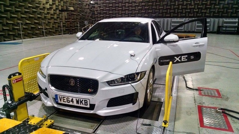 Bal Rayat recorded the sounds of a Jaguar XE S sports sedan,using Lectrosonics Digital Hybrid Wireless® Technology.