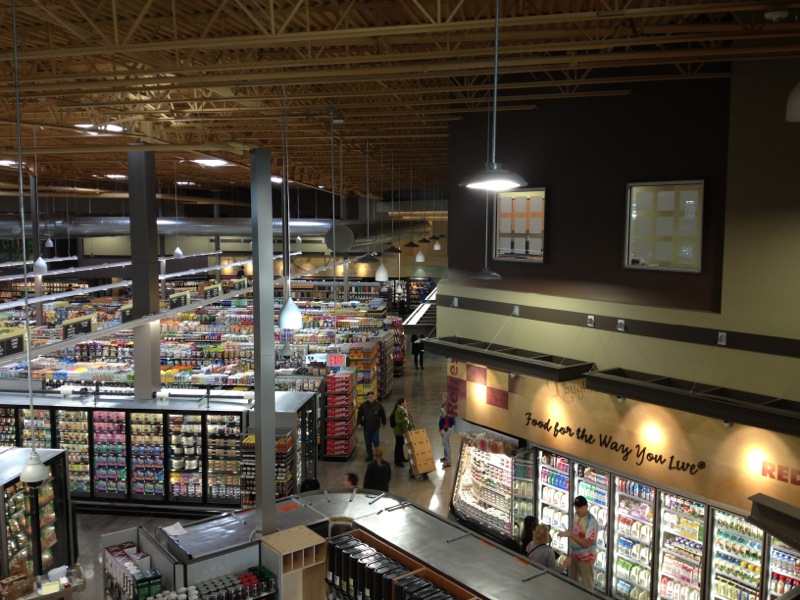Market of Choice with Community DP6 Pendant Loudspeakers