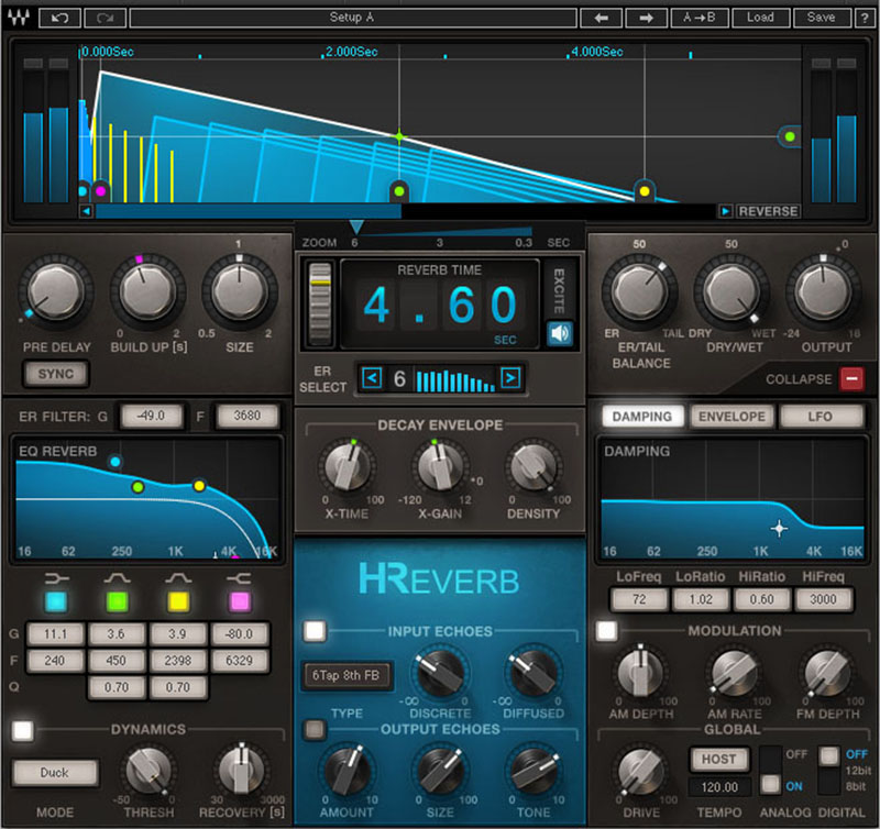 H-Reverb Plugin, expanded