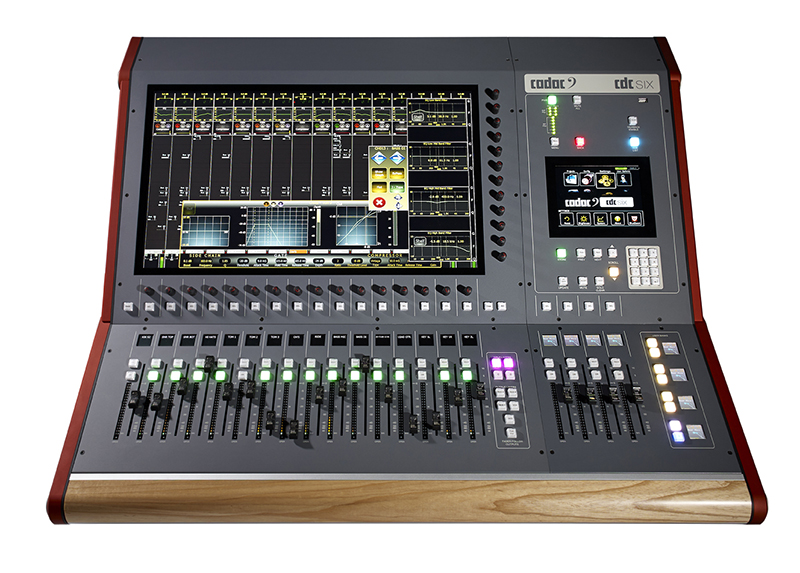 The new Cadac CDC six console with Waves on board