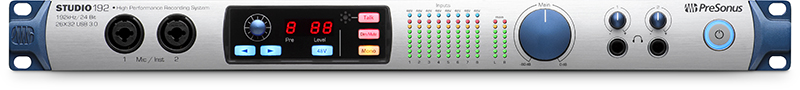 PreSonus Studio 192 Audio Interface and Studio Command Center