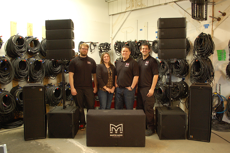 Stinger Staging purchases a Martin Audio MLA Mini Loudspeaker system