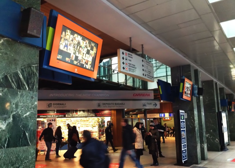 Multiple One Systems direct weather loudspeakers provide commuters with music, entertainment and information throughout the railway station.
