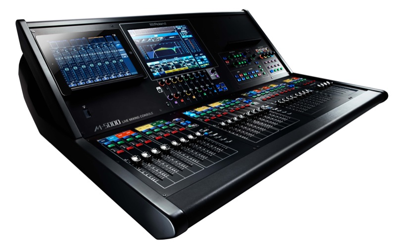 Roland’s new M-5000 Live Mixing Console.