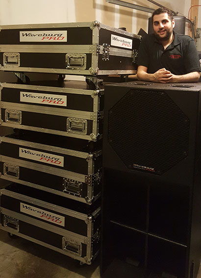 Waveburg Pro loudspeaker system purchased by Quake Entertainment