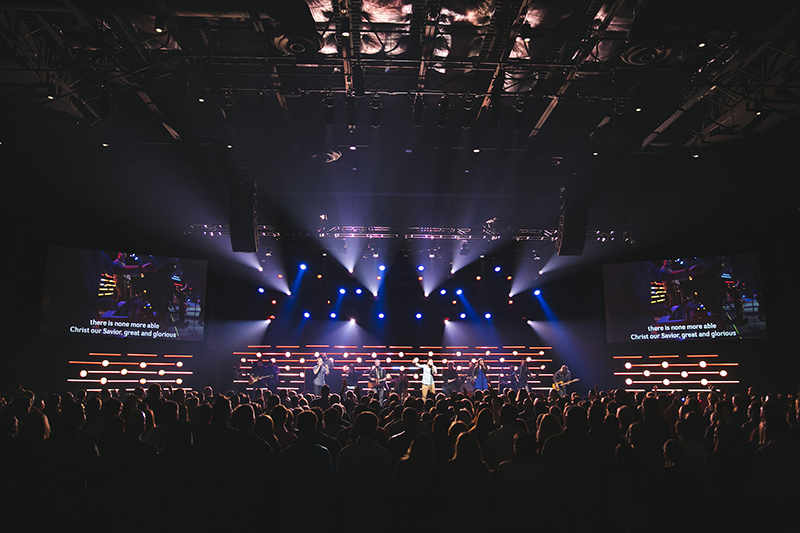 Gwinnett Church upgrades audio array with the help of Martin Audio MLA