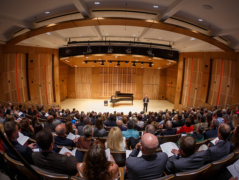 Louise E. Addicott and Yatish J. Joshi Performance Hall