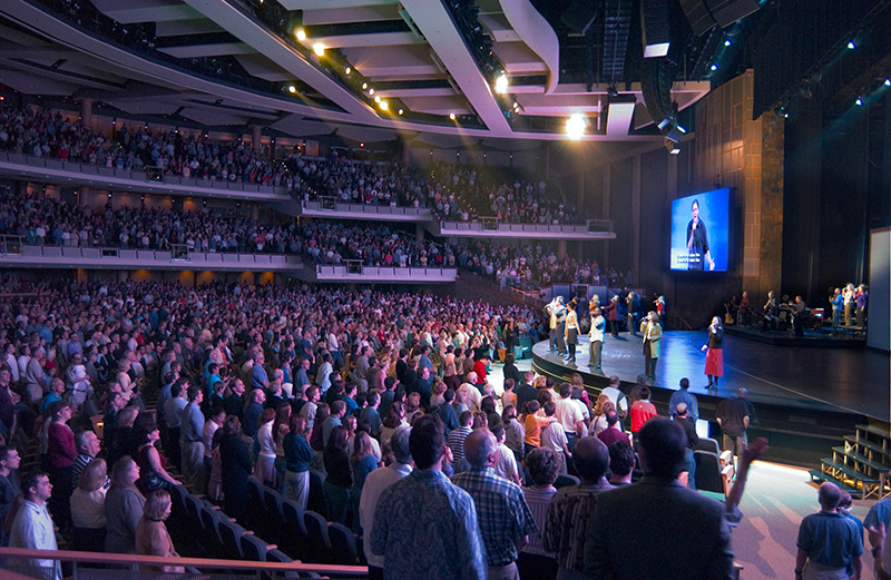 Willow Creek Community Church interior