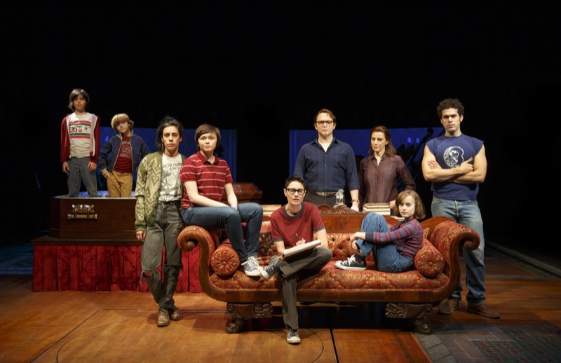 The Cast of Fun Home (c) Joan Marcus