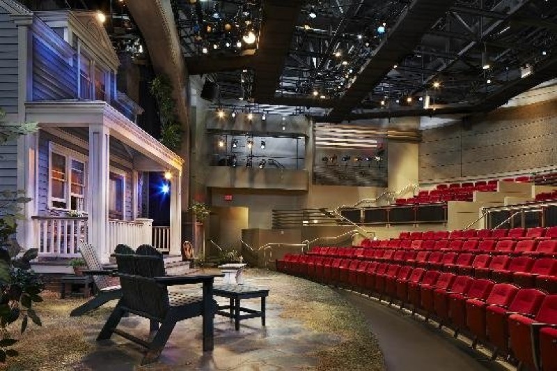Palm Beach Dramaworks stage and sound array