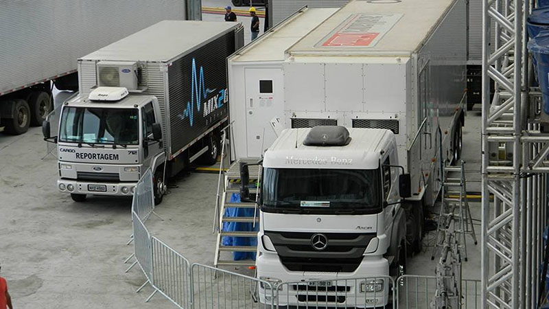 The iLive-144 surface was installed in Mix2Go’s OB truck
