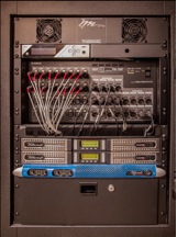 Advanced Audio & Lighting Systems installed two Powersoft Duecanali 5204 DSP amplifiers, which drove the subwoofers and main mid highs in a left-right speaker array consisting of Danley SH 46s on each side