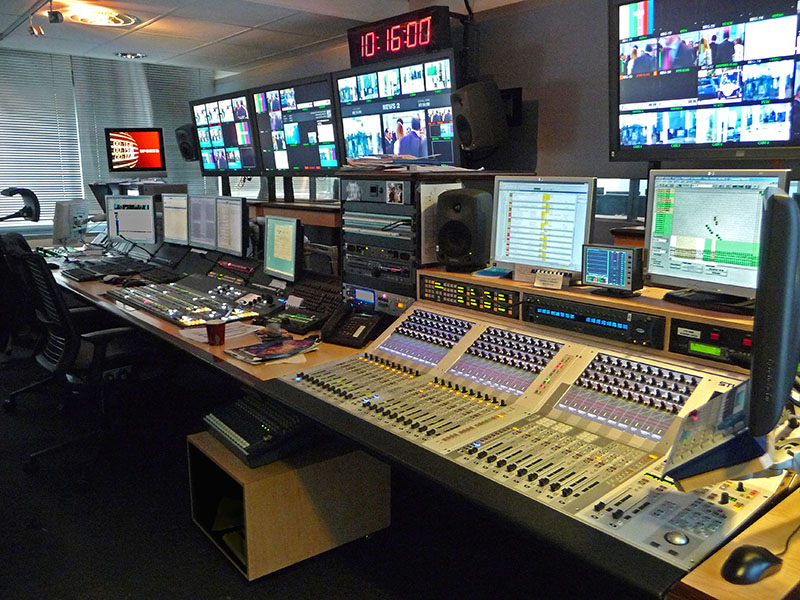 Studer Vista 5 digital mixing console at France 24