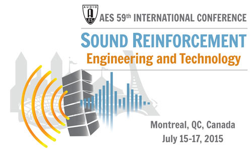 AES 59th International ConferenceJuly 15-17, 2015