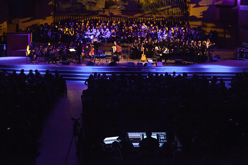 Dragojevic's sound team chose an SSL Live. L500 for FOH mixing