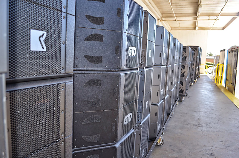 Outline GTO loudspeaker system