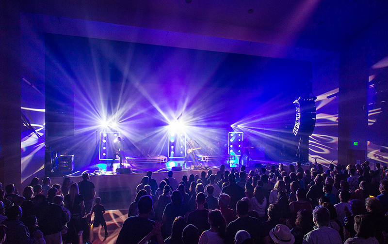 Snob Productions and Meyer Sound array