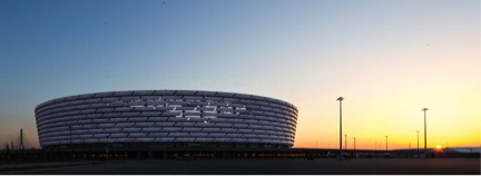 Baku Olympic Stadium exterior