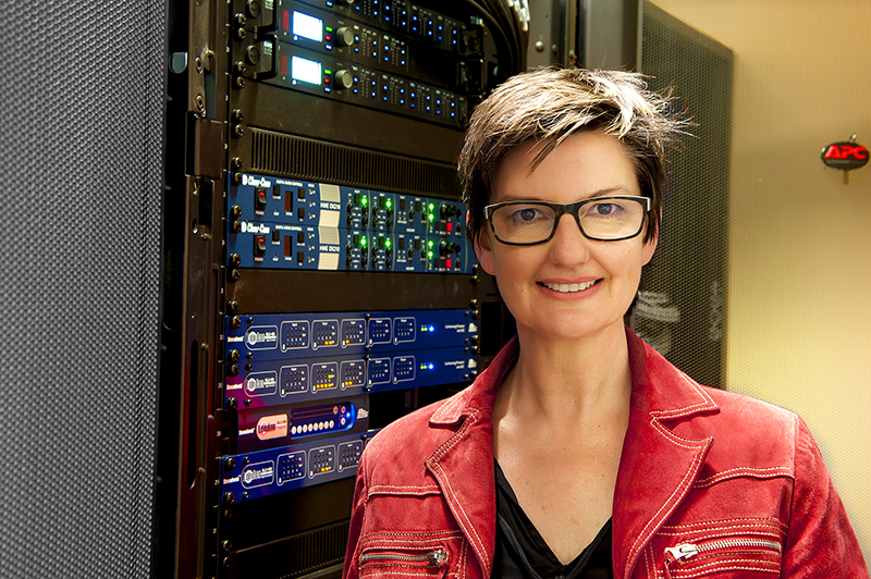 Barbara MacKenzie with gear