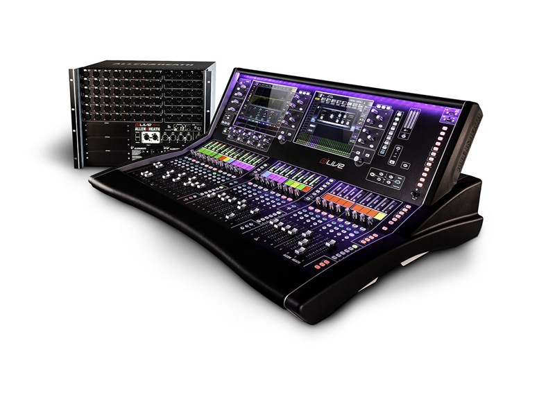 dLive S5000 and DM48 MixRack