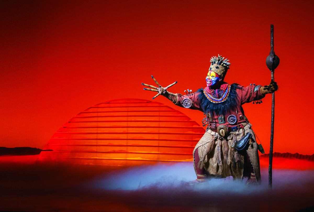 The Lion King, Rafiki Opening (c) OCESA
