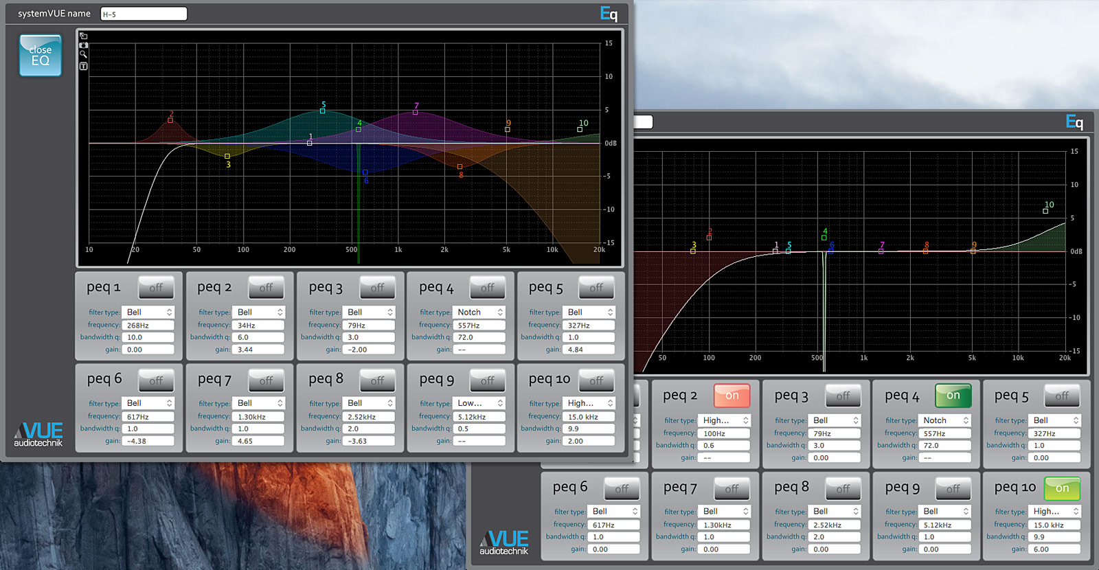 SystemVUE ~ EQ Window