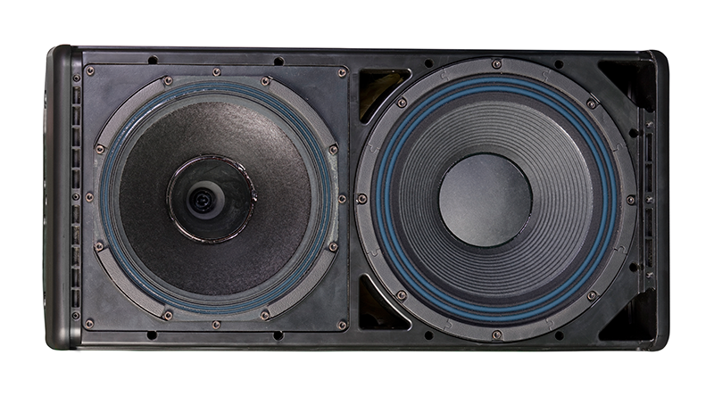 One Systems HYBRID 212HC direct weather loudspeaker.