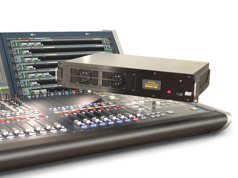 integrated Waves SoundGrid servers with Lawo mc2 consoles
