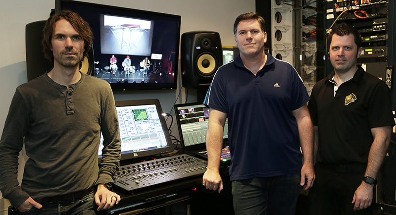 Rogers Crew (left-to-right) Ryan McCambridge, Alan Elliot, Steve Morrison