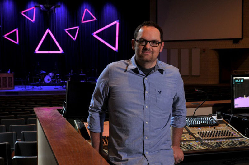 Scott Bradford, Technical Director of the Fellowship Church Knoxville