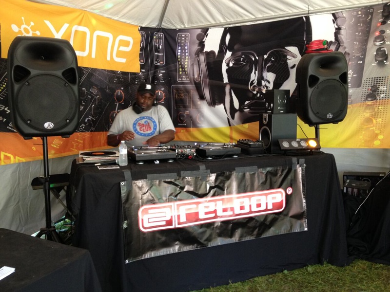 DJ Psycho at the AM&S tent last year
