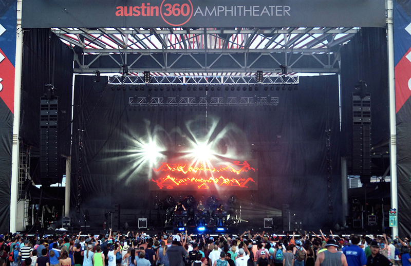 Glitch Mob at the X Games held in Austin, TX