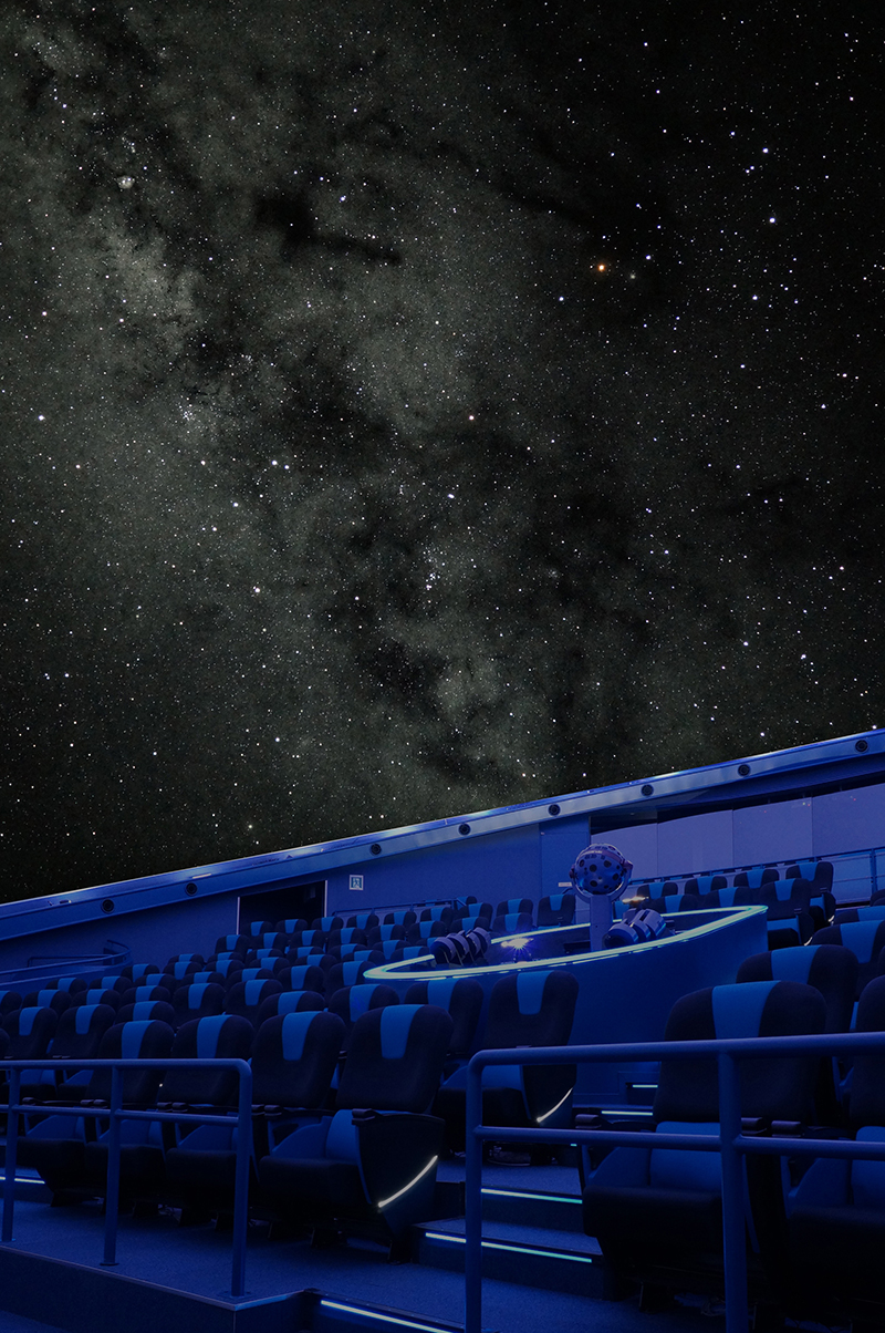 Yokkaichi Municipal Museum and GOTO Inc. recently refurbished the museum's planetarium with a new 8K triple head hybrid planetarium projection system. To synchronize the impressive visuals with the surround audio, the museum and GOTO installed a TiMax SoundHub2 matrix.