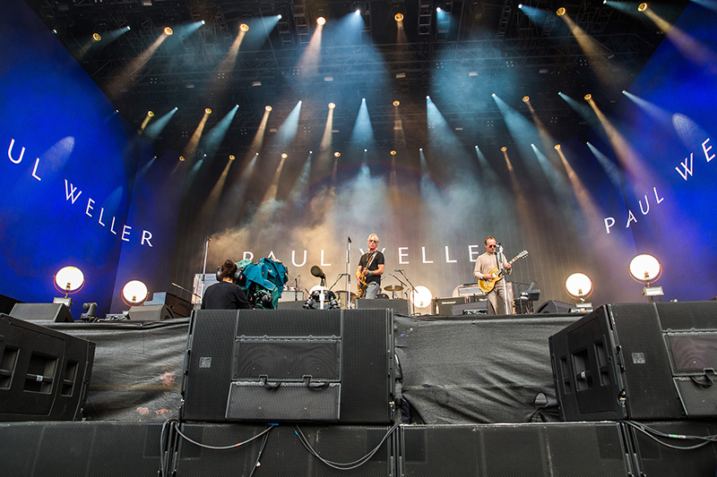 Another view of Paul Weller's performance at BST Hyde Park 2015