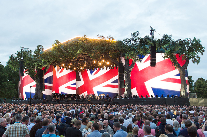 The Who performance at BST Hyde Park 2015