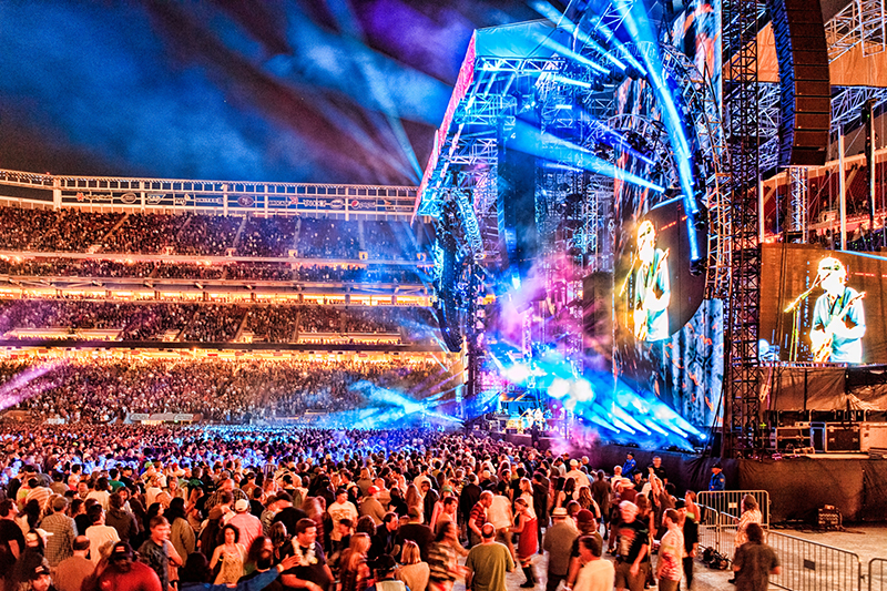Grateful Dead's "Fare Thee Well" show at Levi Stadium