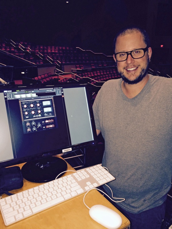 Live FOH engineer Jon Garber