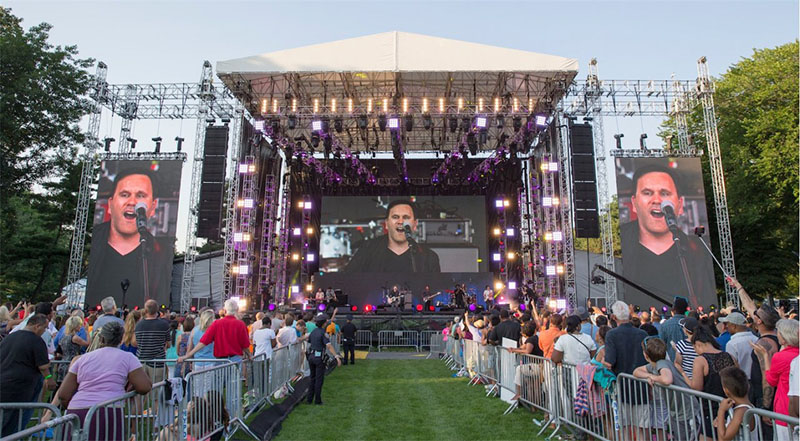 Production company L&M Sound & Light was tasked by the event coordinators to meet these needs and their choice was K-array