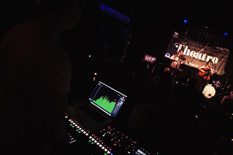 Two Si Performer 3 mixing consoles for the FOH positions of the Theatre Main Stage and the Ballroom Band Stage (c) Brad Inglis