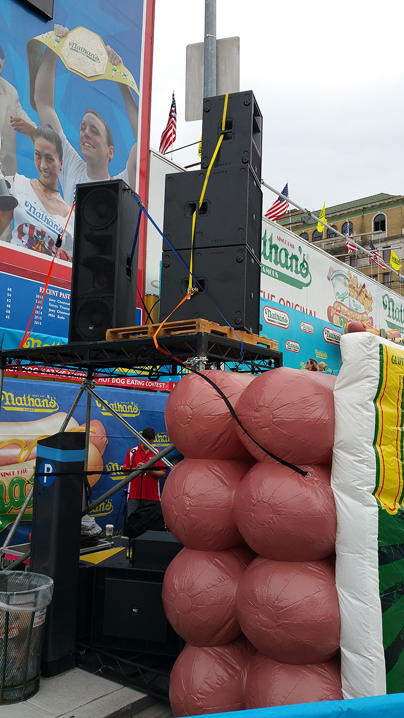 Close to 30,000 were drawn to Coney Island in Brooklyn for the annual hotdog eating contest sponsored by Nathan’s Famous. 