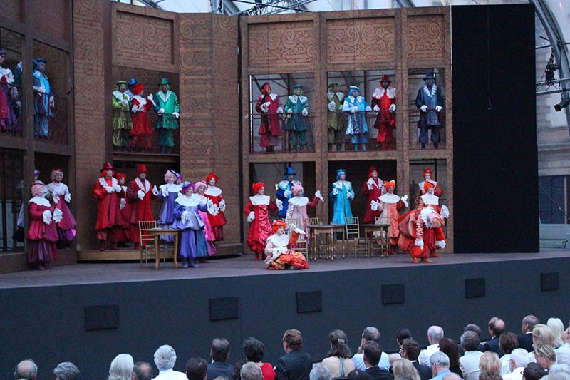 A view of the choir