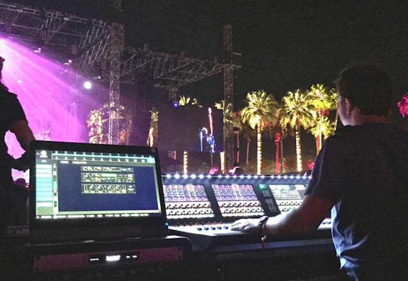 Soundcraft Vi3000 Digital Console and Realtime Rack for Fitz and The Tantrums