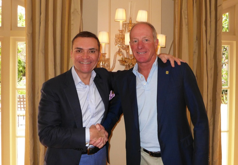 Peter, CEO of RØDE with David Wiener, Chairman and CEO of DWV Entertainment, previous owner of Aphex